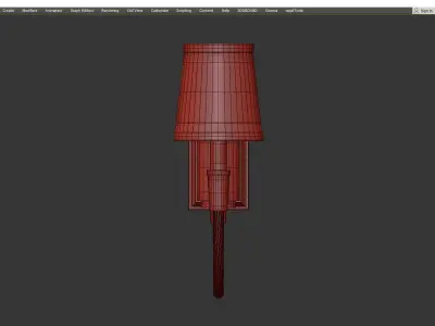 VIVIEN WALL Low-poly 3D model