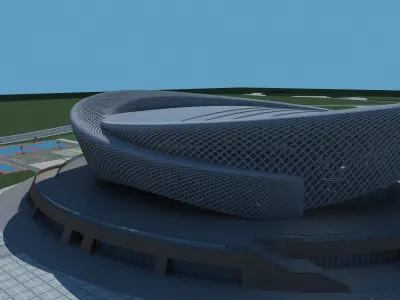 Stadium 7 3D model