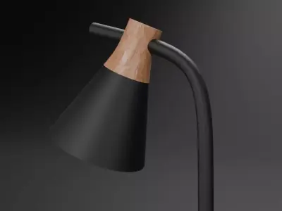 Scandinavian Desk Lamp Pack  3D model