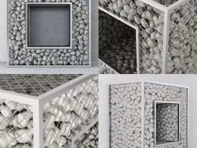 Gabion big n3 3D model