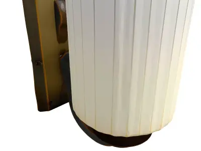 Modern Wall Sconce Lamp Fixture Low-poly 3D model