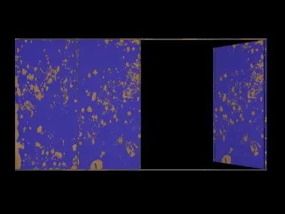 Factory Door 3D model