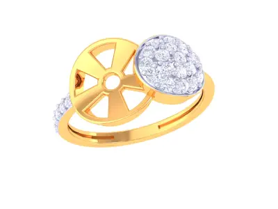  Women Ring MTL 3dm STL OBJ FBX Details 3D print model 87