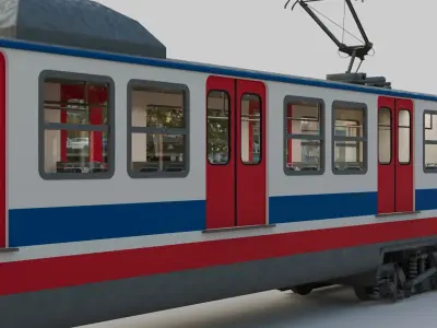 TCDD 14000 Train 3D model