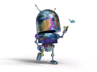 Naturabot Robot 3D model 3D model