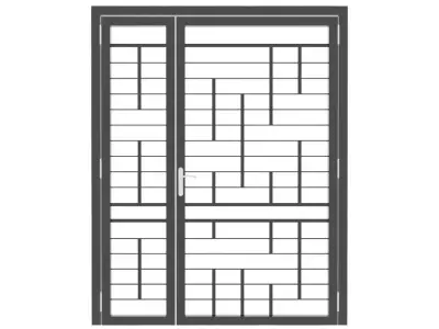 Gate Grilling 3D model