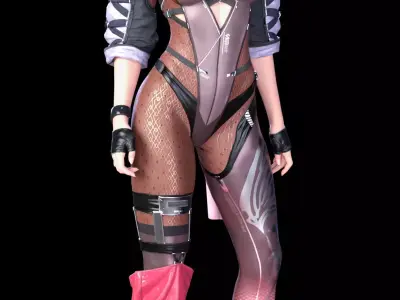Ayane Tactical Kunoichi Ninja Gaiden 4 Design 3D print model
