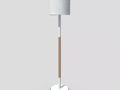 Standing Lamp  Low-poly 3D model