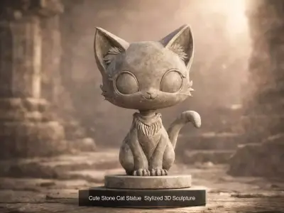 Pack statue stone