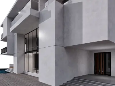 MODERN HOUSE NO13 A 3D model