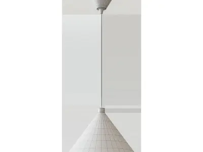 Nevlinge Pendant Lamp White 33 Cm 3D model