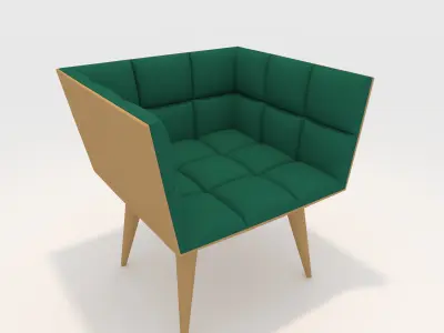 Collection Armchair 7 3D Model Pack