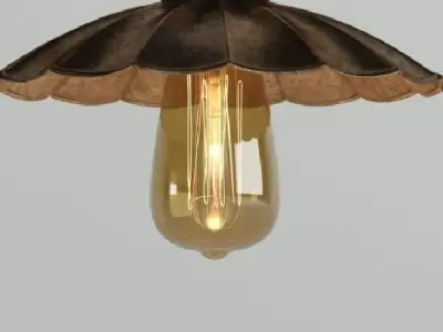 Hanging lamp LOFT HOUSE P-118 3D model
