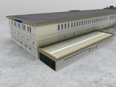 LFMN Storage 2 Low-poly 3D model