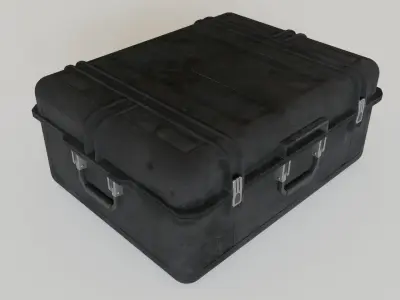 Scifi Crate 3D model
