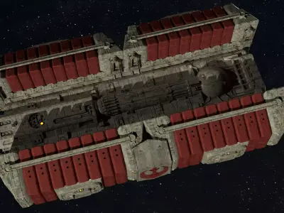 BFF-1 Bulk Freighter 1-144 scale 3D print model