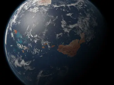 Oceanic Planet 02 Free 3D model