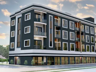 apartment 3d model in sketchup rendered by lumion  3D model