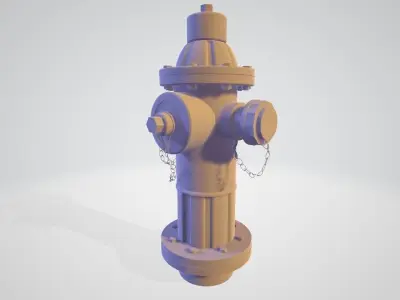 Fire Hydrant 13 - Safety and Emergency Equipment 3D model