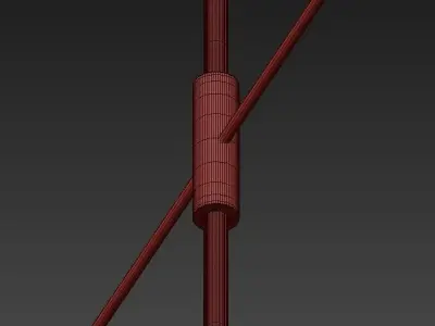 TEARDROP chandelier 3D model