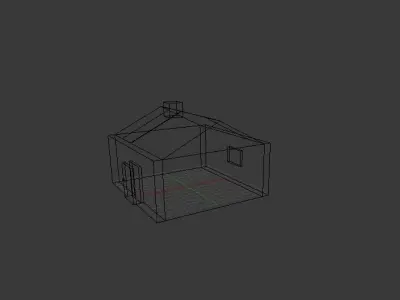 Small house 3D model