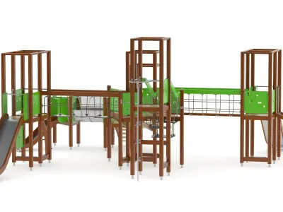 Lappset Motoric Track 02 3D model