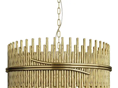 CEILING GOLD SCULPTURE CHELSOM Low-poly 3D model purchase