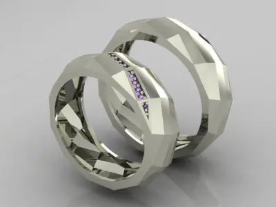 Ring 3D Print 3D print model 3D print model 3D print model tw... 3D print model