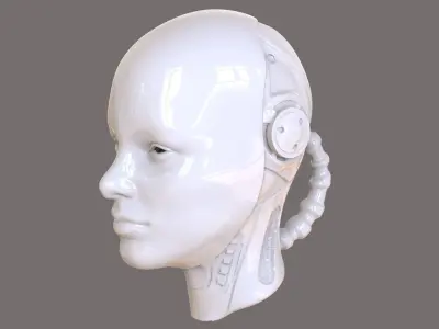 Robot Head 3D model