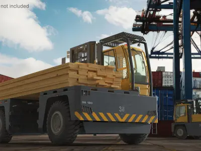  Industrial Forklift GS 150 Old 