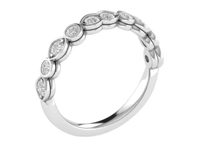 Women Ring  Render 3dm STL OBJ FBX TXT Details 3D print model 13
