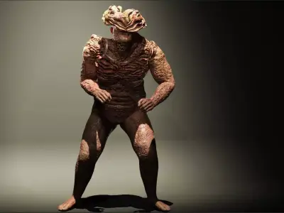 Fat Clicker The Last Of Us Low-poly 3D model