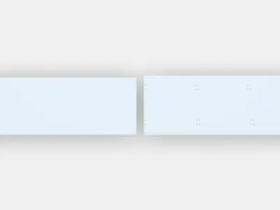 NORDLI Top and plinth 3 Low-poly 3D model