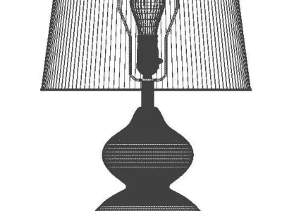 Table Lamp 3D model 61