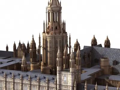  House of Parliaments (Westminster Palace), London. 