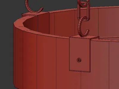 Aquitaine Chandelier 3D model