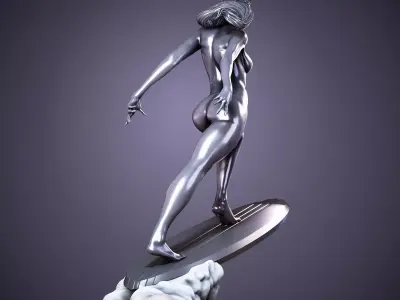 Silver Surfer 3D print model