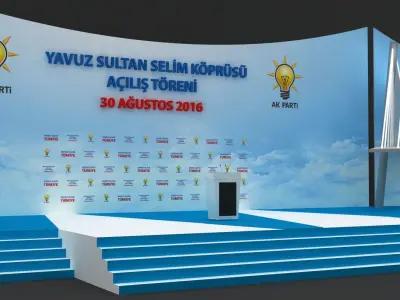 Special Opening Outdoor Stage 103 3D model