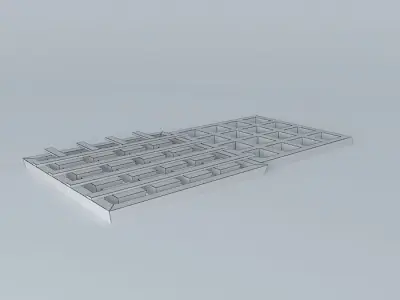 Form for Hollow Block 3D model