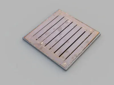Sewer Grate 11  3D model