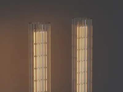 Allouette Double Sconce 3D model