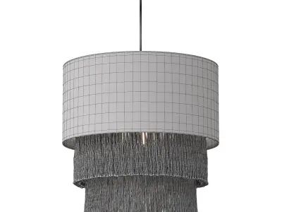 Macrame Lampshade 3D model