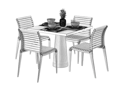 Outdoor Set 19 3D model