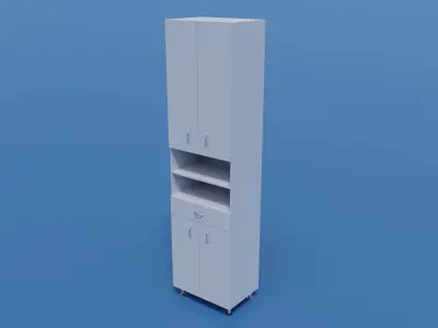 Bathroom cabinet 3D model