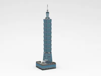 Taipei 101 3D model