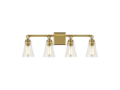 Lecompton 4 - Light Dimmable Vanity Light - 3 Colour Free 3D model
