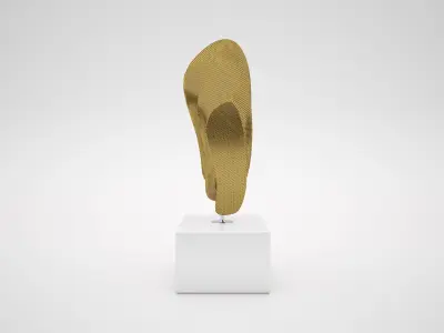 Trophy award conception 3D model