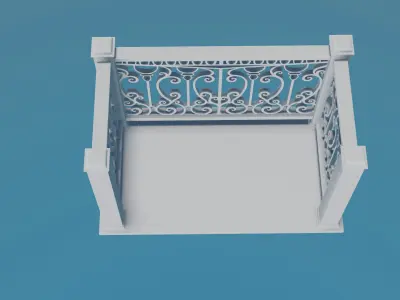 3D Tubular Balustrades 3D print model