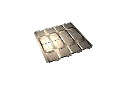 Sci-Fi elements panel  3D model