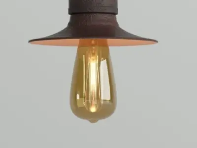 Hanging lamp LOFT HOUSE P-102 3D model